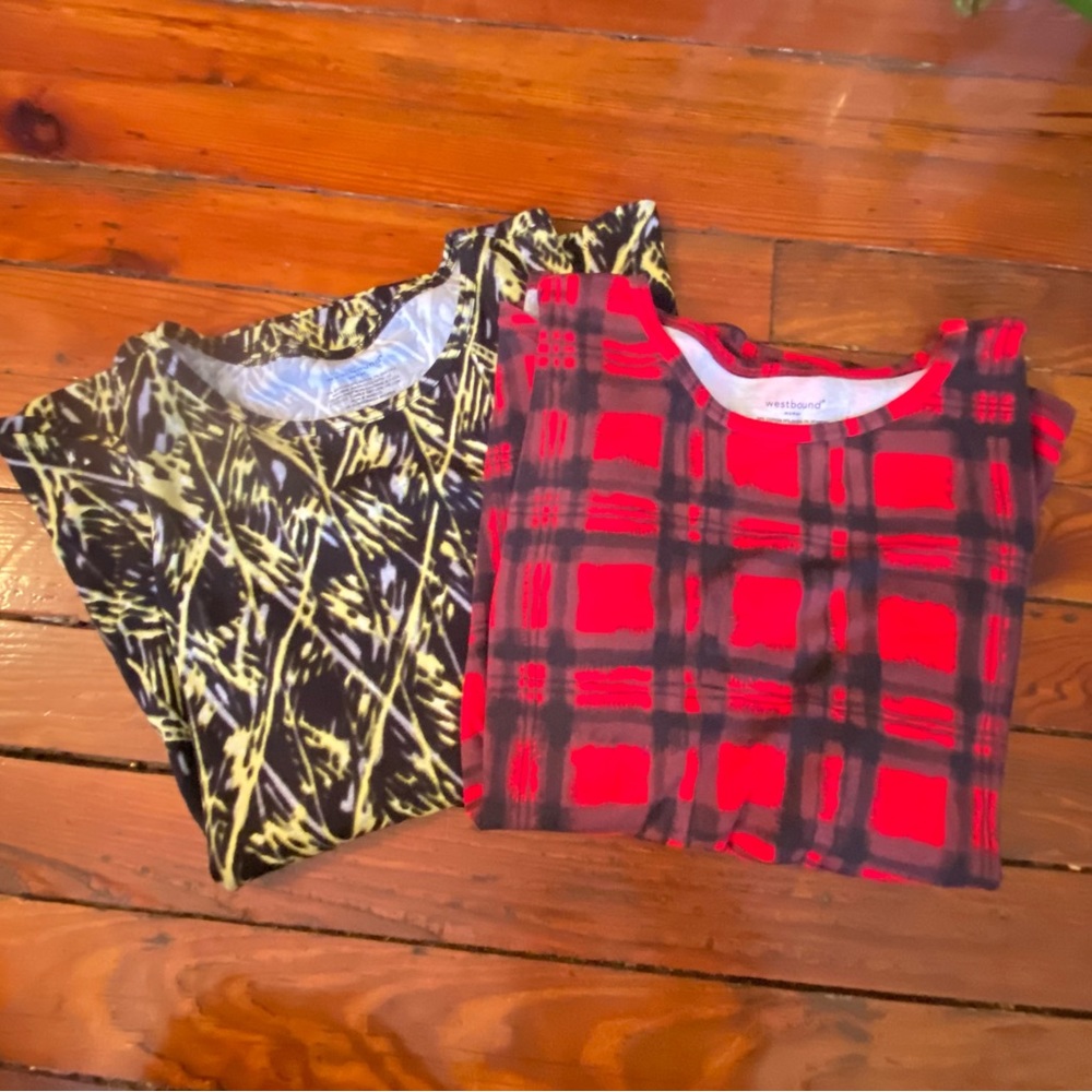 Westbound Set of 2 Long Sleeve Shirts Size 2X NWT